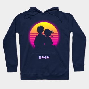 Taki Mitsuha - Retro Hoodie